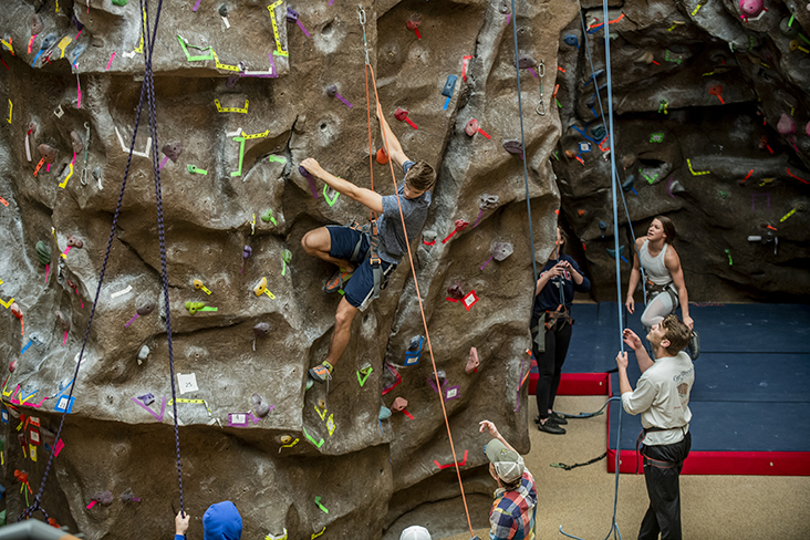 climbing wall