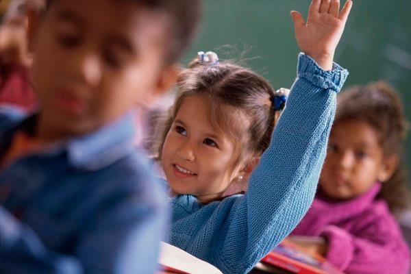Children in classroom