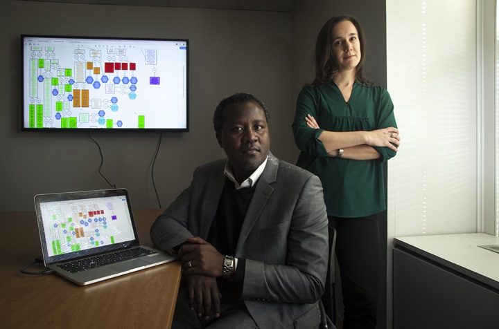 Keith Robinson and Natalie Nanasi