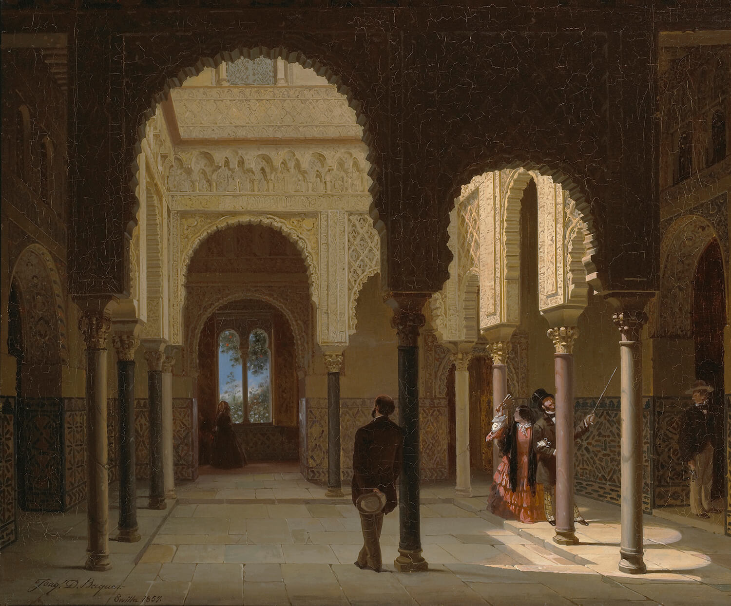 Joaquín-Domínguez-Bécquer-Painting