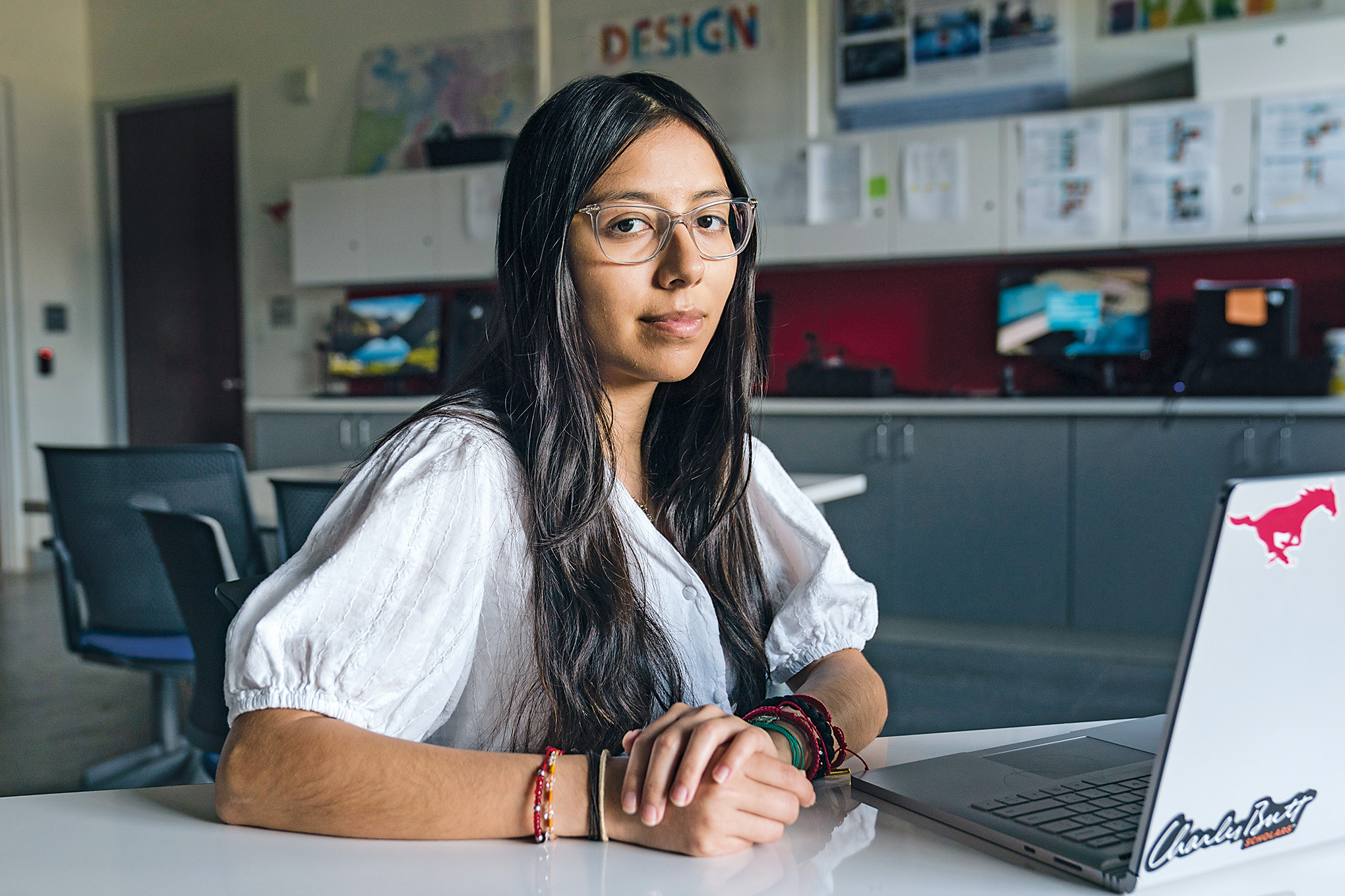 Mary Cabanas Cardenas ’23 - Cabanas is the recipient of the Noyce Teacher Scholarship, which commits her to teach math at a high-need school after graduation.