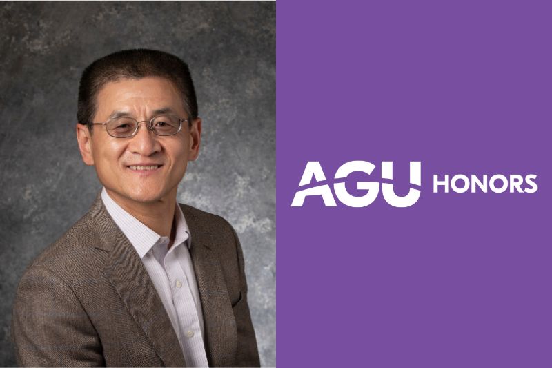 Geophysicist Zhong Lu AGU Honors